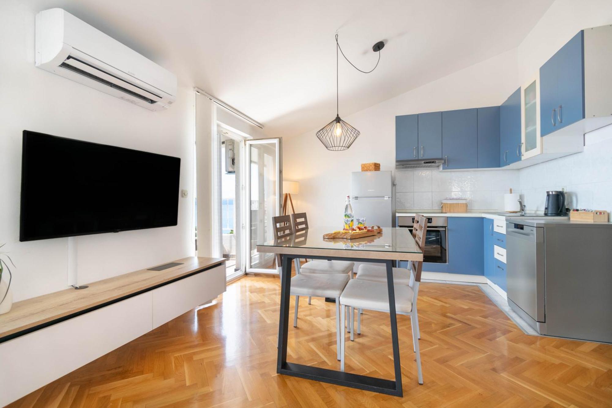 Apartment 30 M From Beach,Makarska,Marija Buitenkant foto